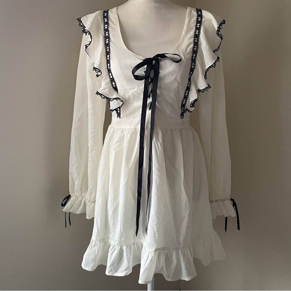 Sugar Thrillz/Dollskill Ivory Dress